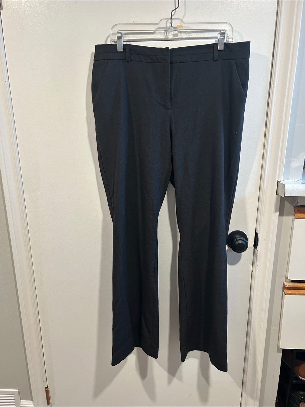 Reitmans Black Women's Dress Trousers - Straight Leg